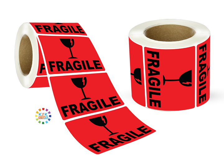 Fragile - Label Roll