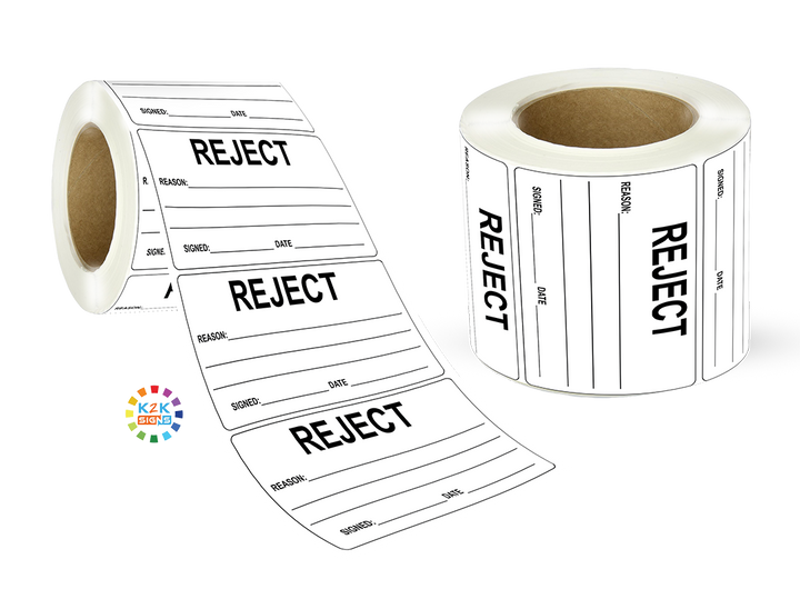 Reject - Label Roll