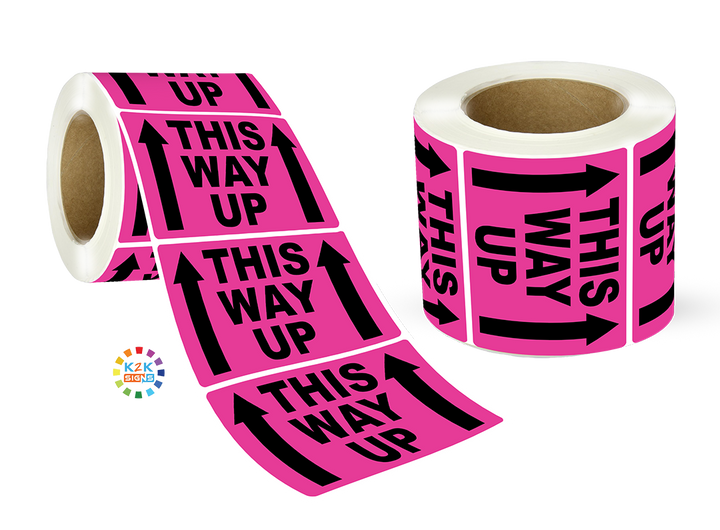 This way up - Label Roll