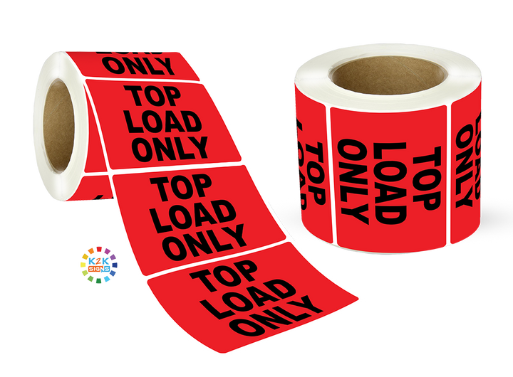 Top load only - Label Roll