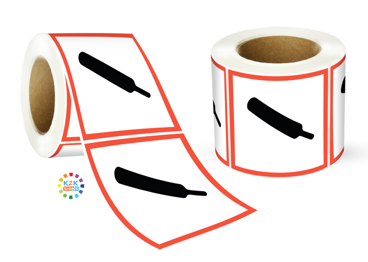 Compressed Gas - GHS Sign Label Roll