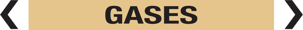 GASES - Pipe Markers