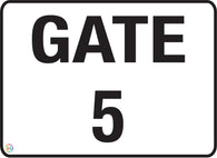 Gate 5 Sign