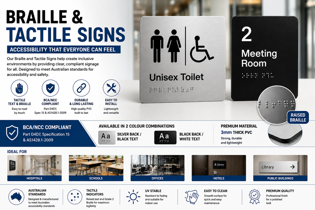 Braille and Tactile Signs
