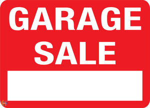 Garage Sale Sign