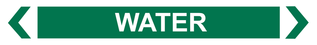 WATER - Pipe Markers