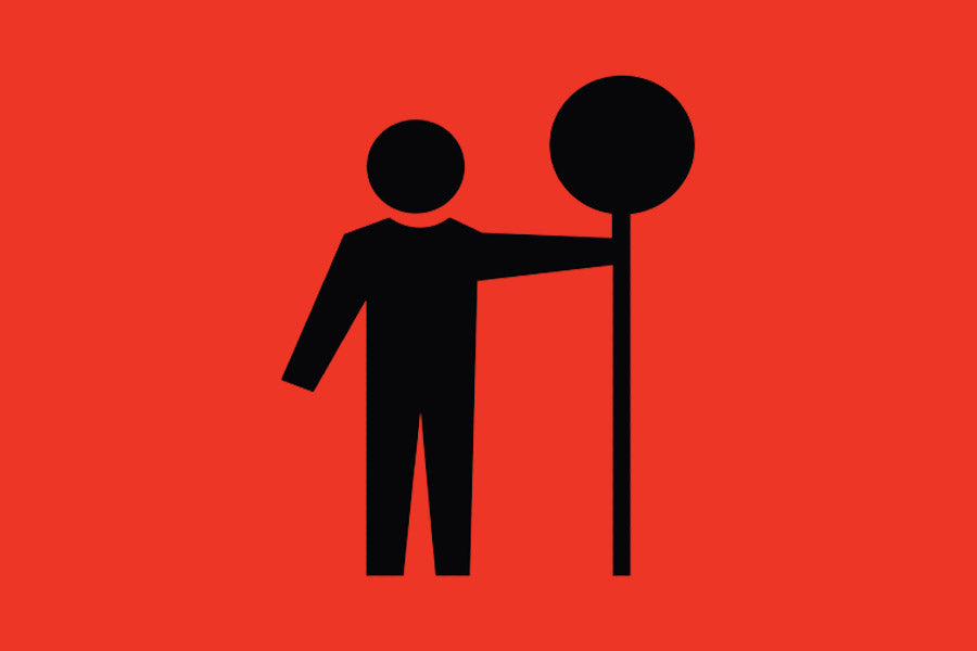 Symbollic Lollipop Man K2K Signs Australia