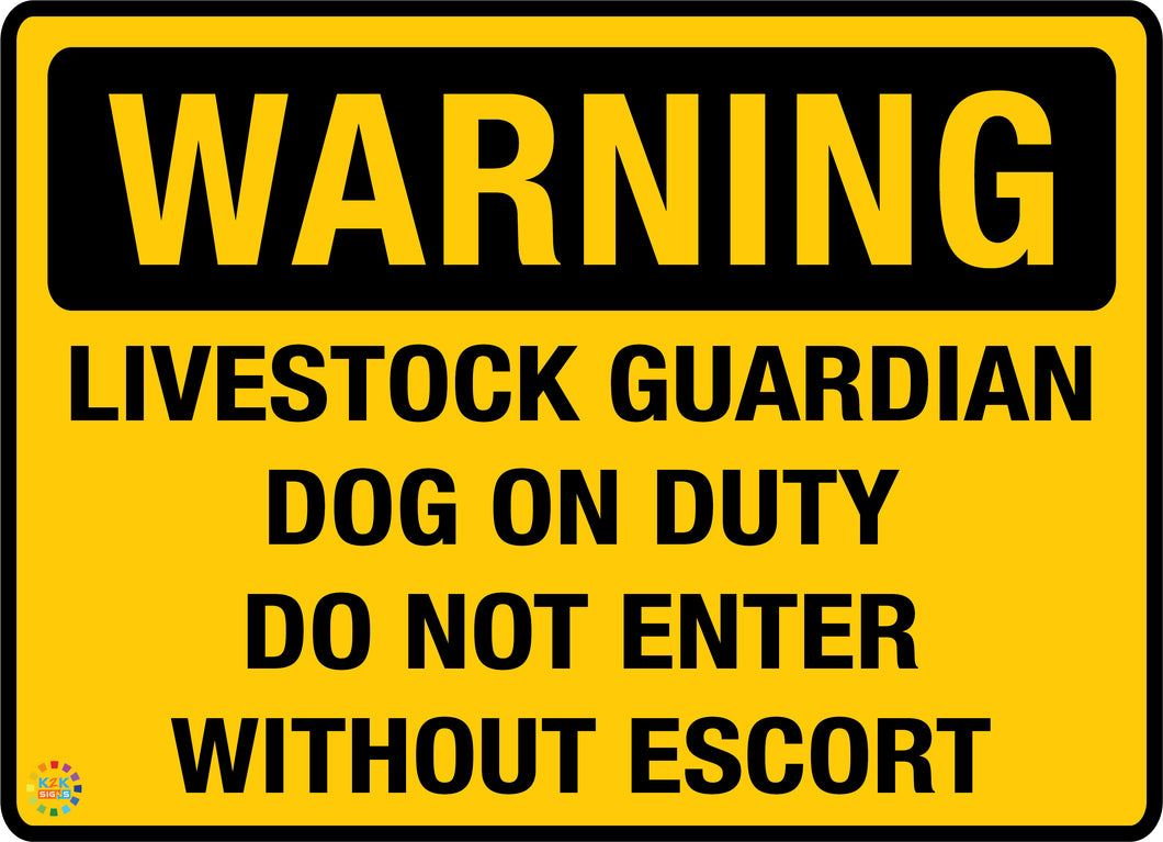 Warning Livestock Guardian