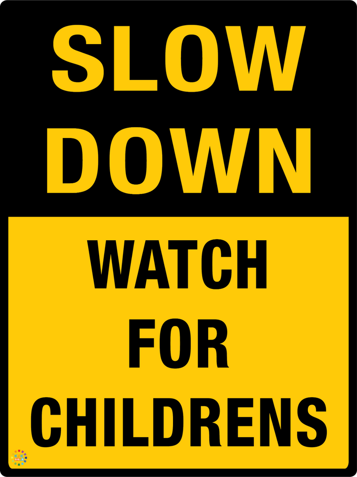 Slow Down Watch For Childrens
