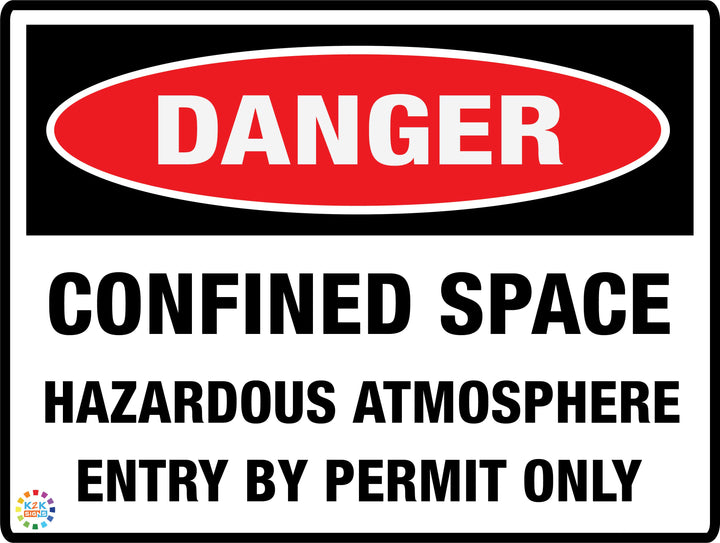Confined Space Hazardous Atmosphere Entry By Permit only