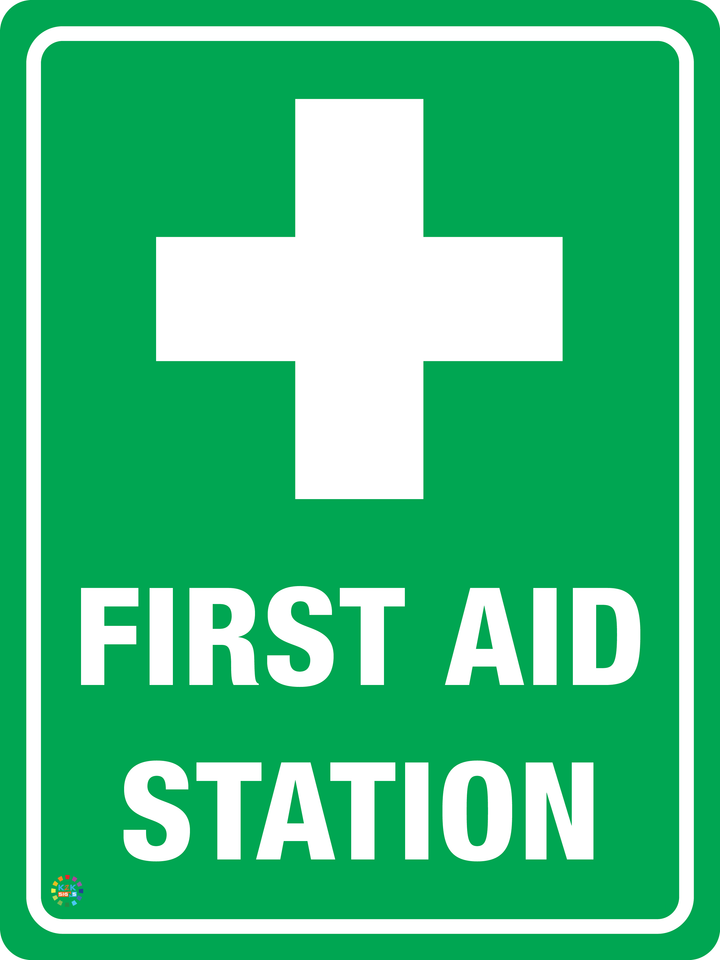 First Aid Station Sign