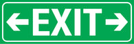 Exit Sign (Two Way Arrow)