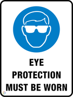 Eye Protection<br/> Must Be Wron