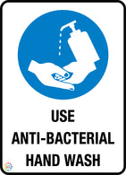 Use Anti Bacterial Hand Wash