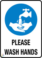 Please<br/> Wash Hands