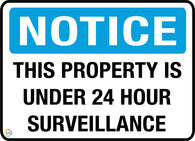 Notice<br/>This Property Is Under 24 Hour Surveillance