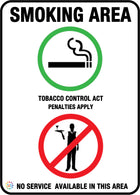 Smoking Area<BR>Tobacco Control Act
