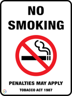 No Smoking<br/> Penalties May Apply