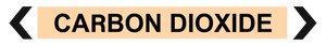 Carbon Dioxide - Pipe Marker