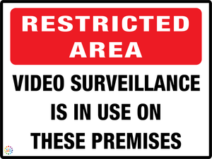 Restricted Area Video Surveillance