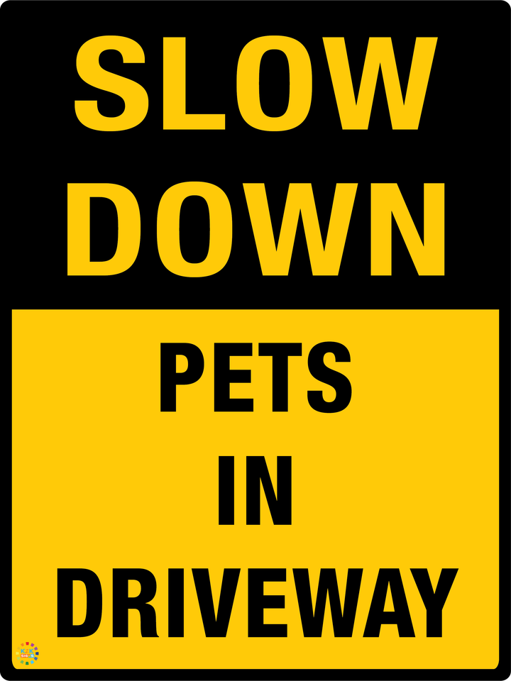 Slow Down Pets In Driveway