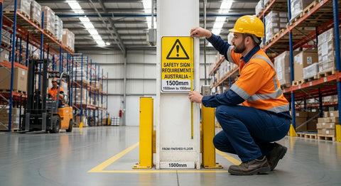 Height Requirements for Safety Signs in Australia