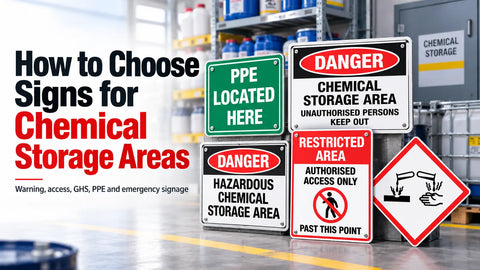 How to Choose Signs for Chemical Storage Areas