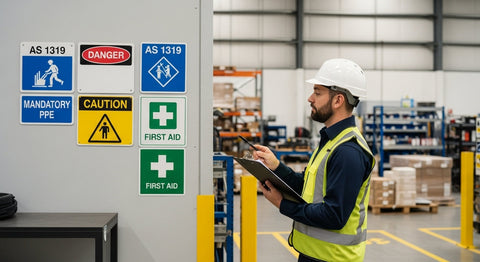 How to Set Up a Workplace Signage Audit (Free Checklist for AS 1319 Compliance)