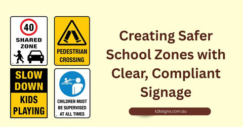 Creating Safer School Zones with Clear, Compliant Signage