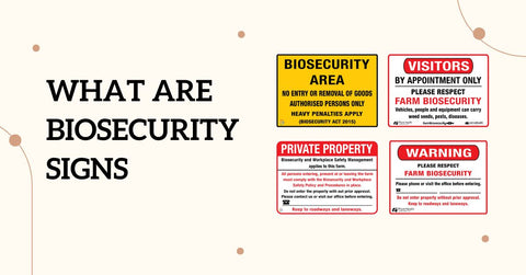 What Are Biosecurity Signs and Why Are They Essential for Farms?