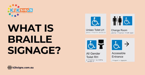 What is Braille Signage and Who Needs It in Australia?