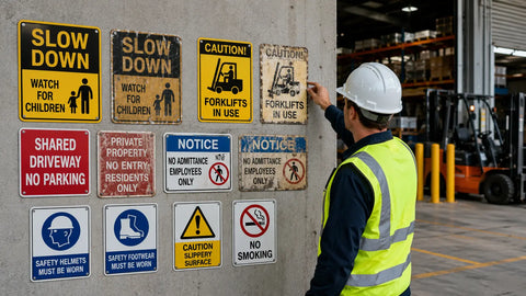 How Long Do Safety Signs Last? When Should They Be Replaced?