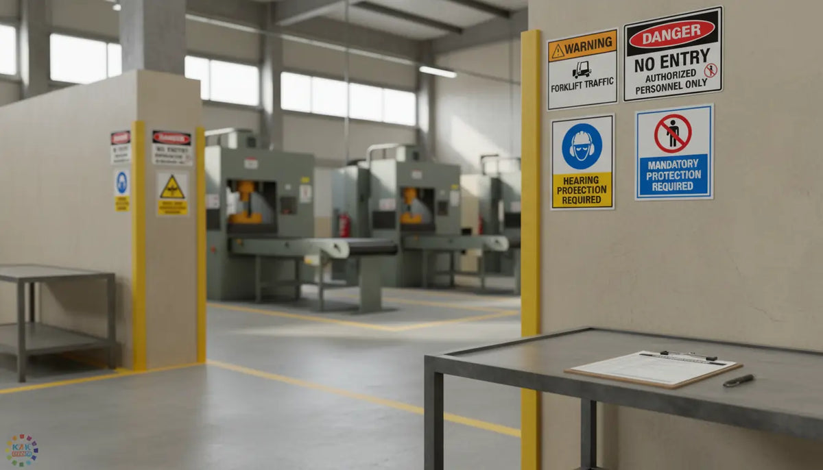 Workplace Signage Compliance Audit Australia | AS 1319 Safety Checklist ...
