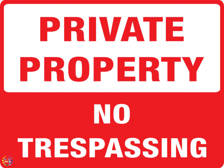 Private Property Signs | Keep Out & No Trespassing Signs Australia ...