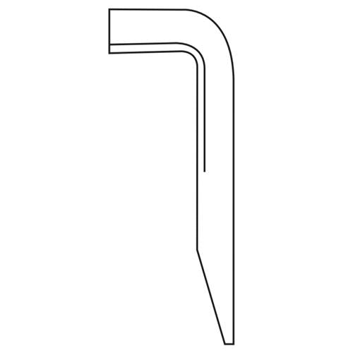Galvanised Sign Post Wedge Key / Gibb Key for Sign Posts