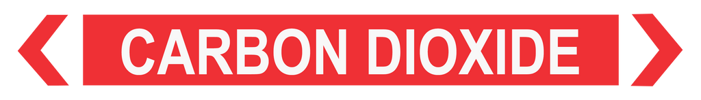 Carbon Dioxide - Pipe Marker Labels | AS 1345 Compliant | K2K Signs ...