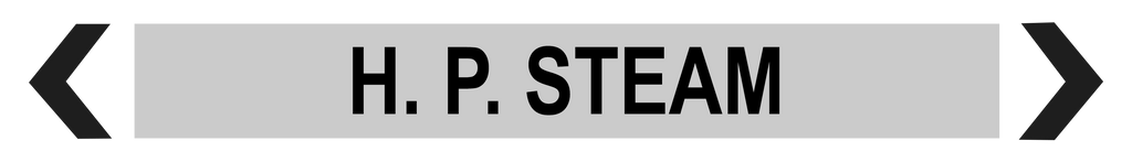 High-Pressure Steam - Pipe Marker Labels | AS 1345 Compliant | K2K ...