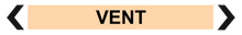 Load image into Gallery viewer, 2 Way Arrow Vent - Pipe Marker Labels