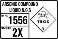 Arsenic Compound Liquid N.O.S Storage Panel