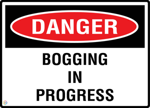 Danger Bogging In Progress