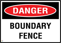 Danger Boundary Fence