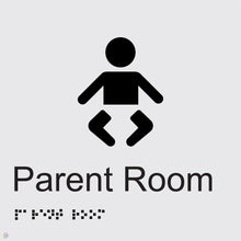Load image into Gallery viewer, Baby Change Parent Room - Braille and Tactile Sign
