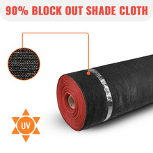 Load image into Gallery viewer, Black Shade Cloth 90% Block Out