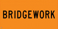 Bridgework - Multi Message Temporary Road Traffic Sign 