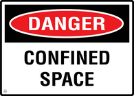 Danger Confined Space