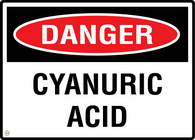 Danger Cyanuric Acid