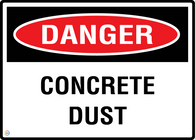Danger Concrete Dust