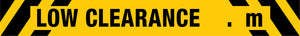 Low Clearance Sign