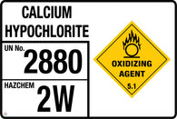 Calcium Hypochlorite Storage Panel