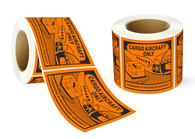 Cargo Aircraft Only Labels - 120mm (W) x 110mm (H) Label Roll